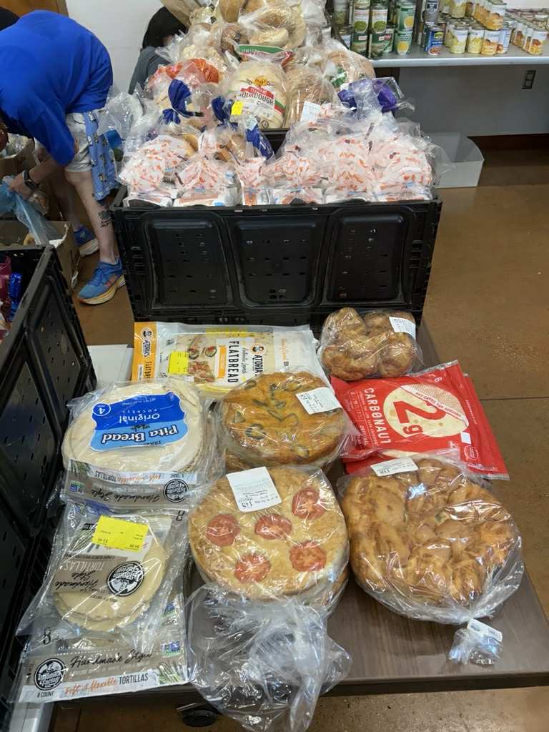 Carol Kindness Food Pantry donation photos